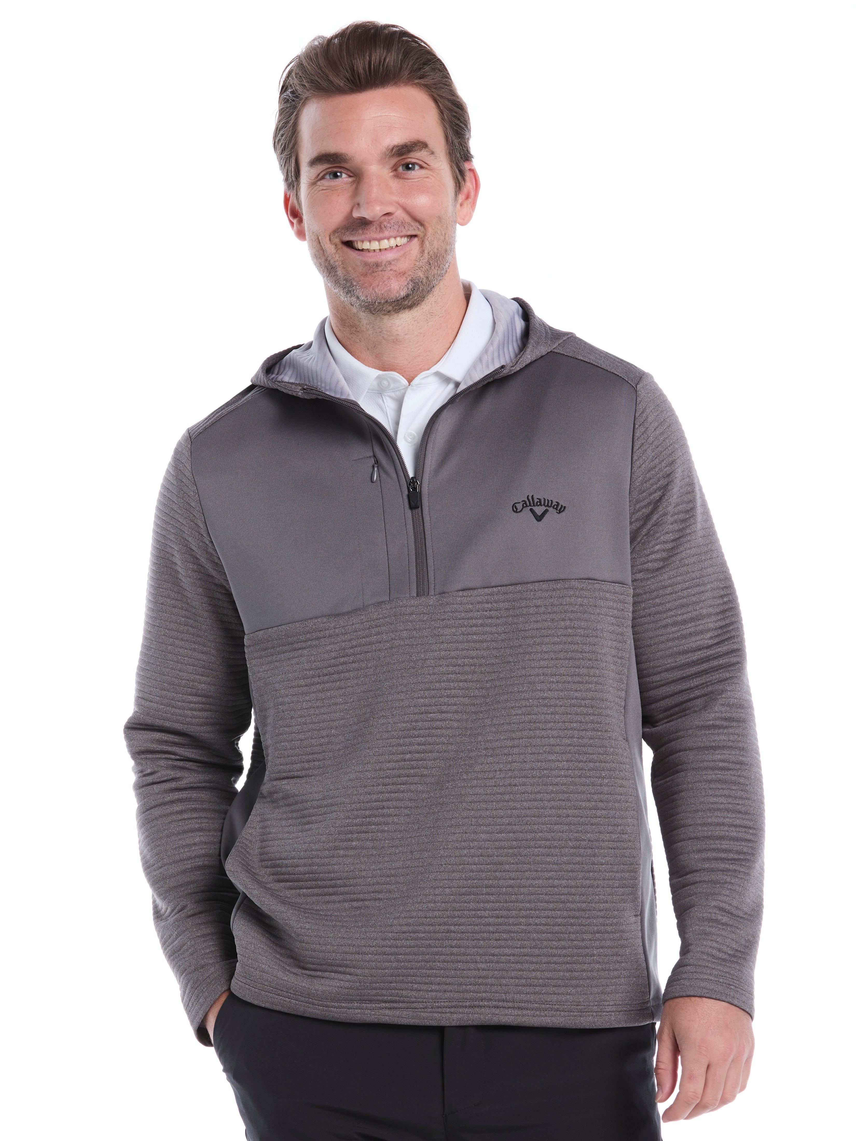 Men Ottoman Hoodie (Peacoat Heather)