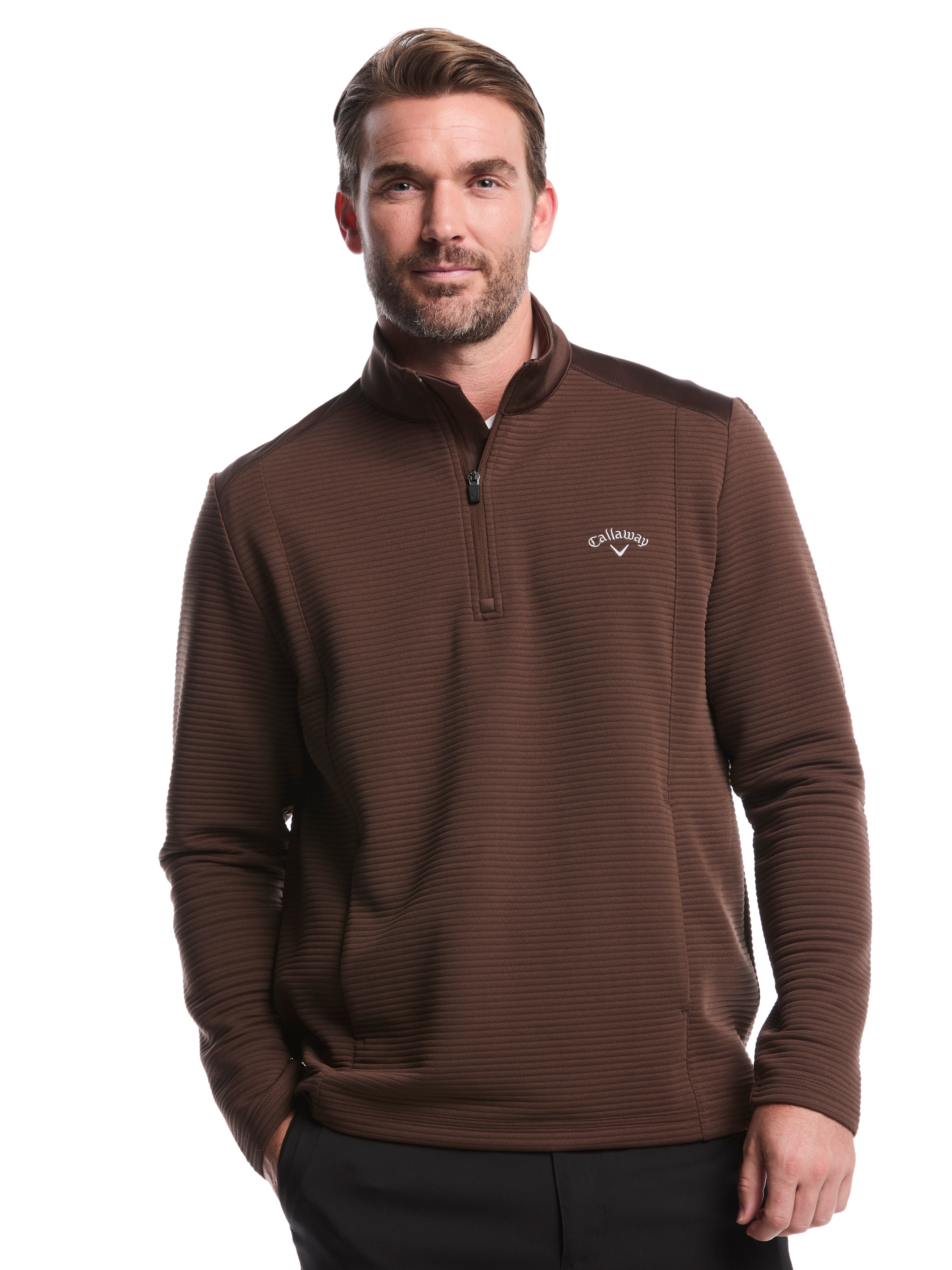 Ottoman Quarter Zip Golf Base Layer (Tradewinds)