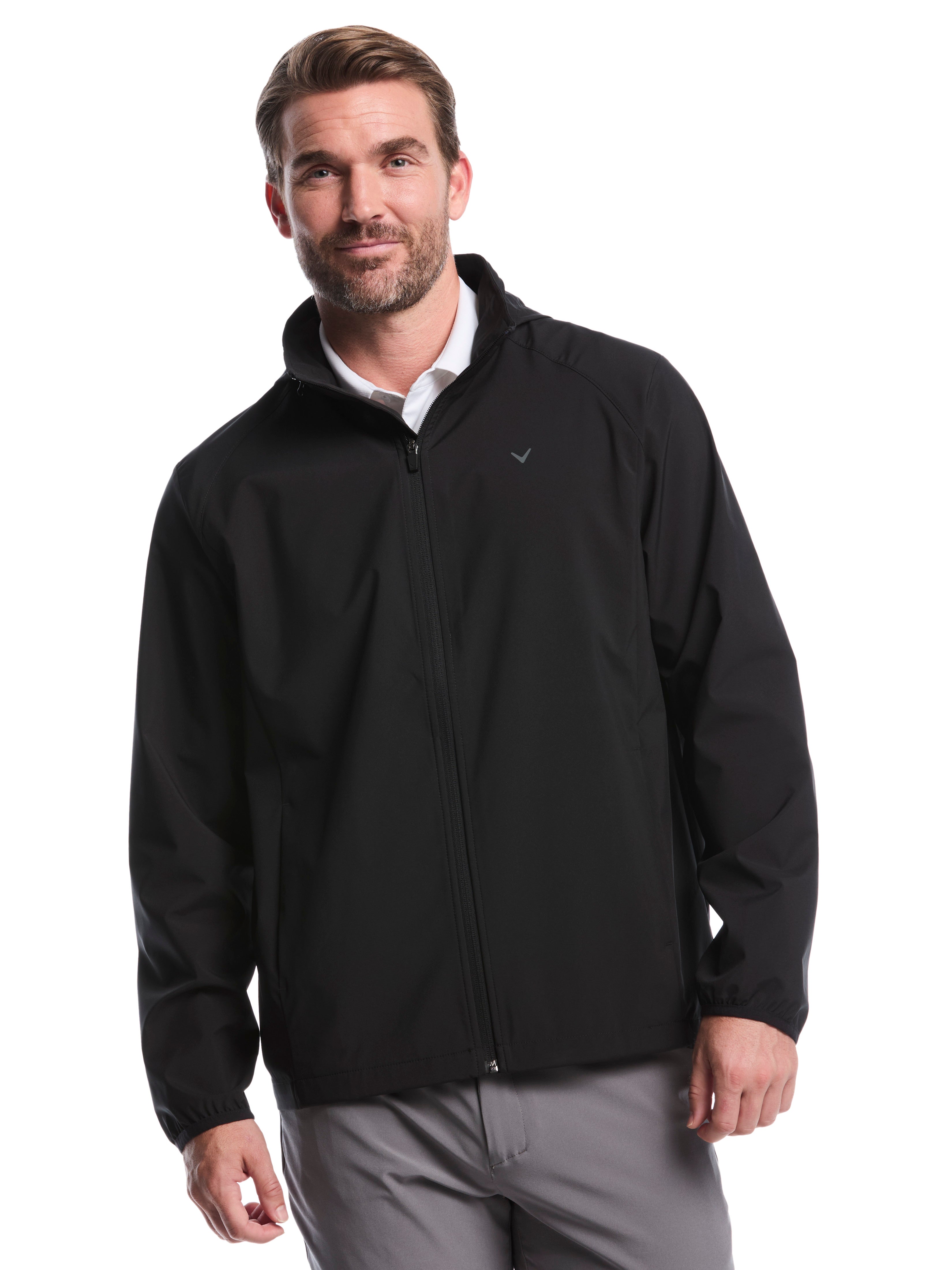 Mens Wind Protection Jacket (Caviar)