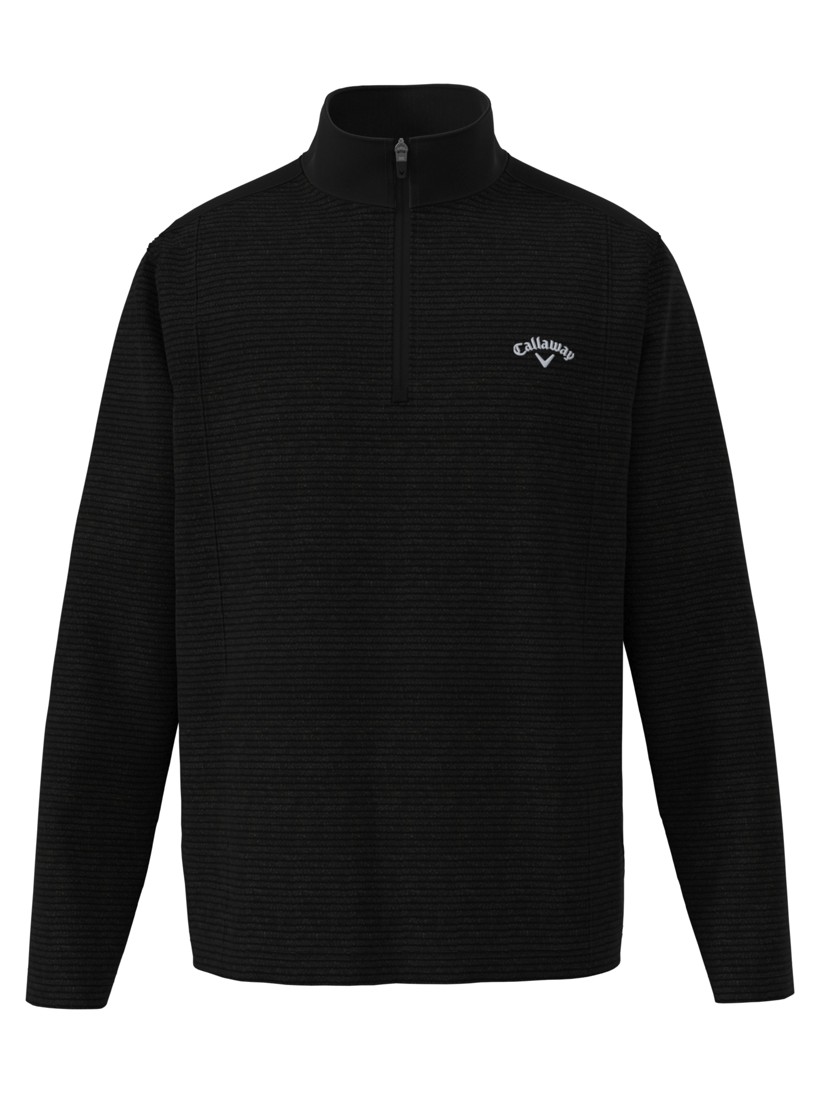 Big & Tall Ottoman Quarter Zip-Jackets-Hot Fudge-1X-Callaway